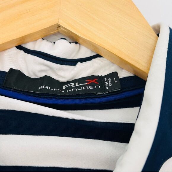 Ralph Lauren RLX PGA Championship Valhalla golf shirt striped size large - Picture 3 of 6